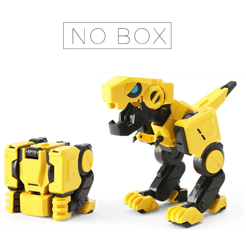 Dinosaurs Transformation Cube Deformable Tyrannosaurus Rex Action & Toy Figures birthday gift for boy Joints can move