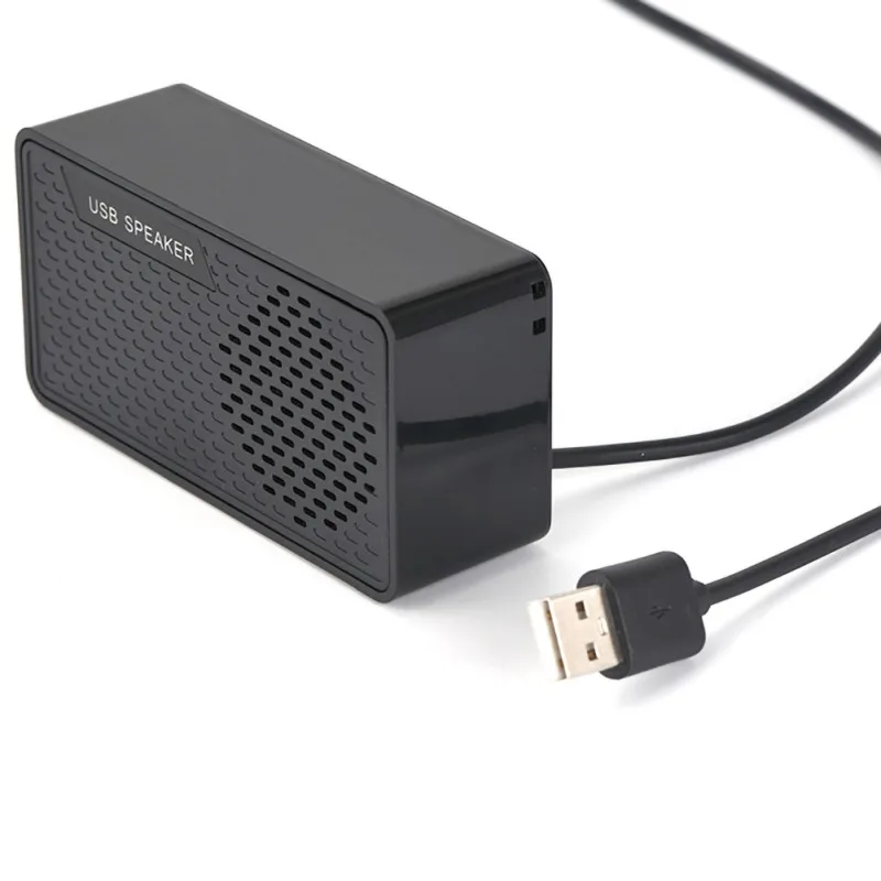 Портативный музыкальный мини-динамик, простой, питание от USB, подключи и играй, громкий динамик, сабвуфер для ноутбука, компьютера, Телефона T9