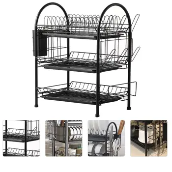 

1Pc Storage Stand Bowl Rack Multi-layer Rack for Counter Home