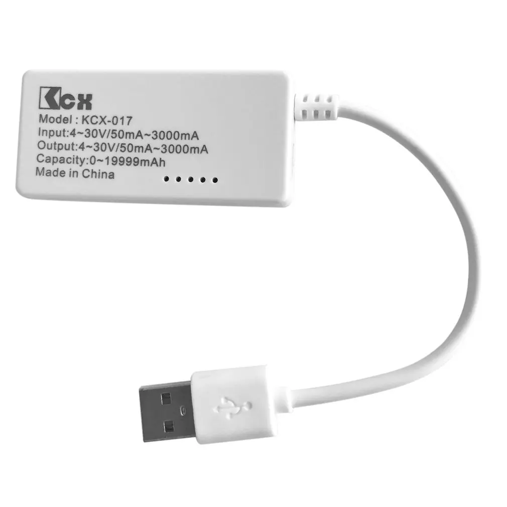 Профессиональный ЖК-дисплей USB мини-тестер напряжения и тока, детектор, мобильный измеритель мощности, KCX-017, лидер продаж