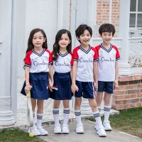 Primary School STUDENT'S England School Uniform Kindergarten Suit CHILDREN'S DAY Children's Day Performance Wear Chorus Business