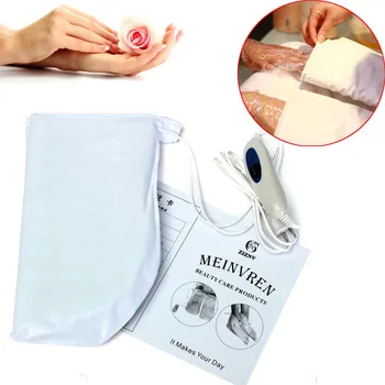 

220V Electric Nail Hand Manicure Gloves Heated Mitts Infrared Wax Therapy Treatment SPA Warmer For Foot Hand Care Mittens