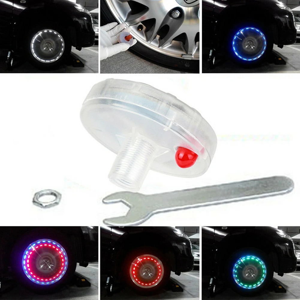 2 шт. декоративный светодиодный светильник для шин, яркий, 15 режимов, уличная неоновая лампа на солнечных батареях, для велосипеда, мотоцикла, для автомобиля, велосипеда, колеса