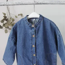 Осень Пижама детская han ban/Для мужчин и Для женщин модная детская-Стиль в ковбойском стиле, один размер