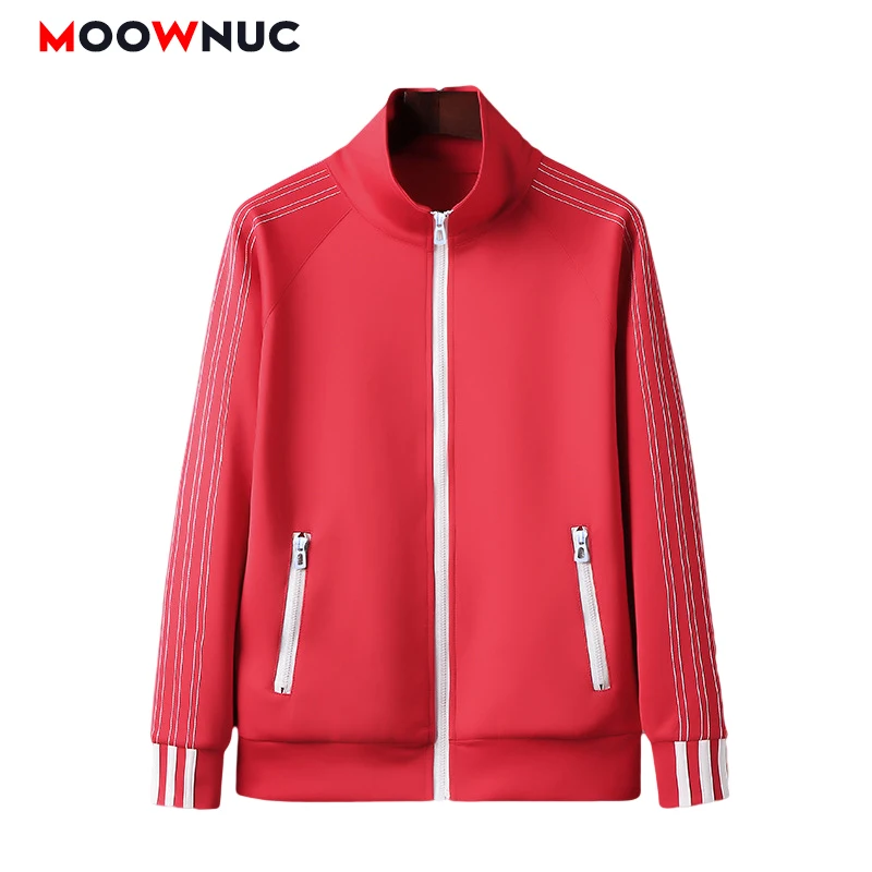 

Hoodeds Street dress Spring Autumn Cardigan Hombre Streetwears Casual Hip-Hop Slim Fashion MOOWNUC Jogger Men's Hoodies kpop New