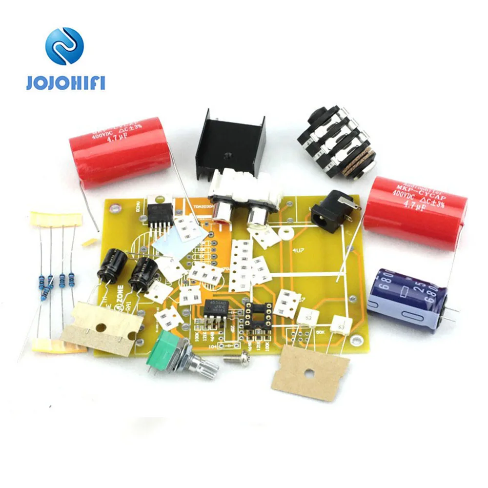 HV-10-RA1 DIY KITS 1x magnification / 4x magnification (Available Battery and Power Adapter) Headphone AMP Amplifier Board