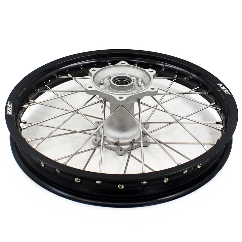 KKE литье 2,15*19 MX заднее колесо для YAMAHA YZ125 YZ250 99-19 YZ250F 01-19 YZ450F 03-19 спиральный обод Серебряная ступица