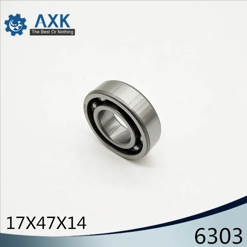 6303 Bearing 17*47*14 mm ABEC-3 P6 ( 2 PCS ) For Motorcycles Engine Crankshaft 6303 OPEN Ball Bearings Without Grease