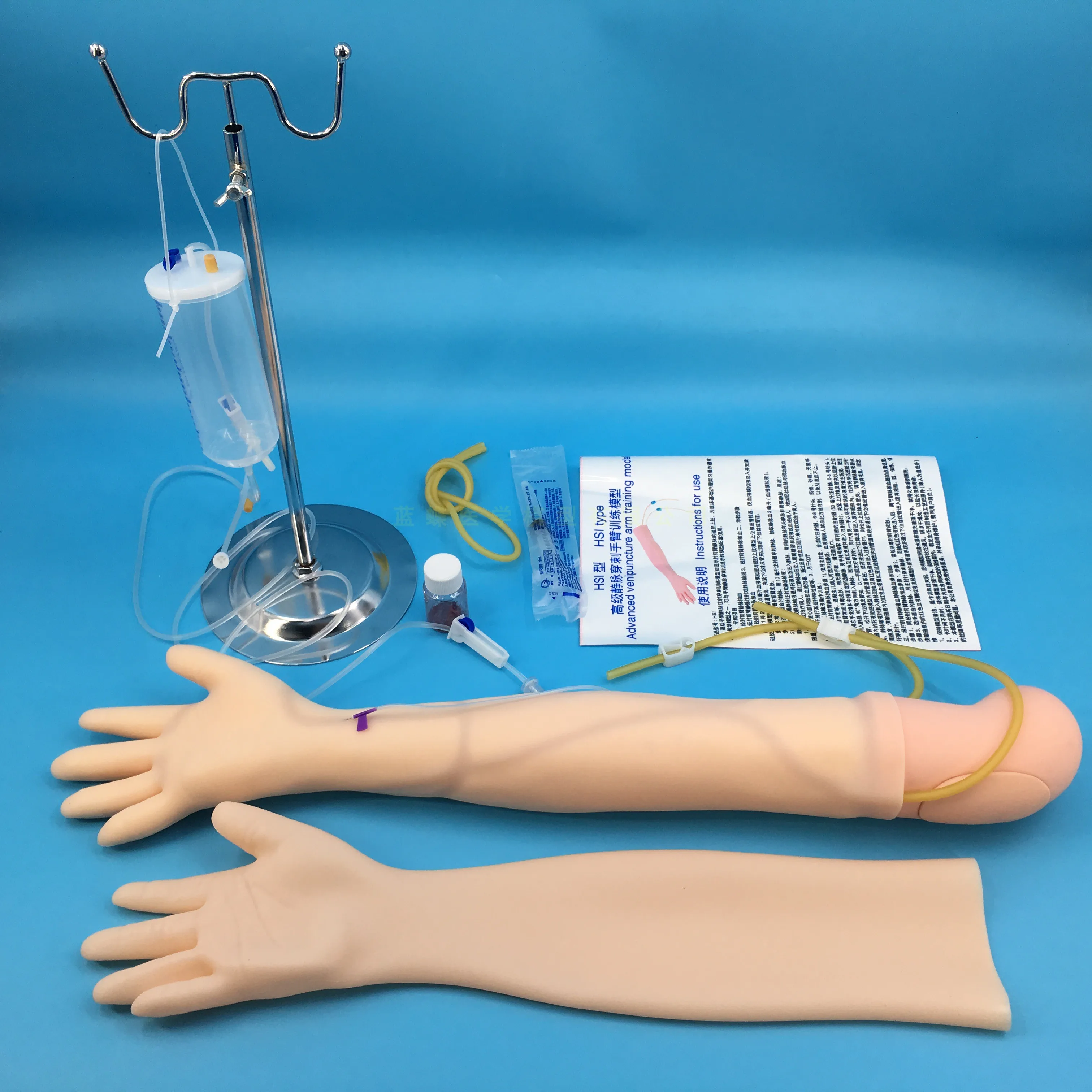Arm venipuncture model venipuncture and intramuscular injection