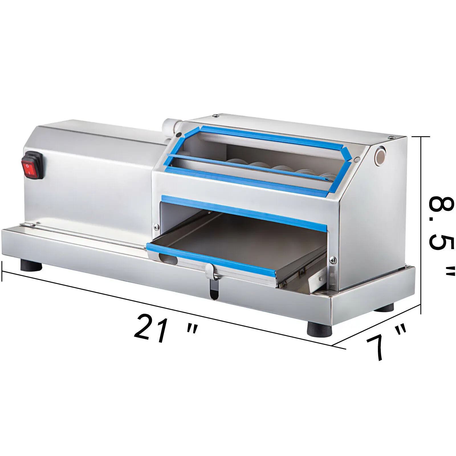 VEVOR 50/60 KG/H Electric Quail Egg Peeler Machine Automatic Sheller 304 Stainless Steel Multifunctional Kitchen Shops Home Use 6