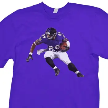 

Steve Smith 89 Ravens T shirt Harajuku streetwear shirt men Wide Reciever Football Tee Shirt