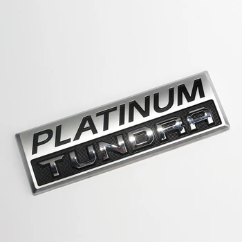 

ABS Modified Door Labeling 20*6.5cm For Toyota PLATINUM TUNDRA Car Exterior Styling Automobile Sticker Auto Accessories