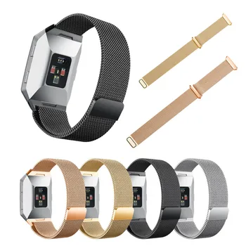 

For Fitbit Ionic Bands Metal Stainless Steel Mesh Loop Magnetic Replacement Sport Strap Accessories