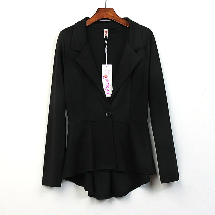 В настоящее время доступны EBay Amazon одна кнопка Slim Fit маленькое пальто спереди короткое длинное сзади необычный костюм 8001