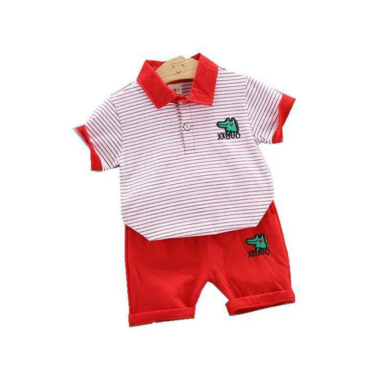 

Summer New Baby Boys Clothes Suit Fashion Children Cotton T Shirt Shorts 2Pcs/set Toddler Sports Clothing Infant Kids Sportswear
