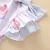 0-5Y Kids Baby Girls Swimsuits 2021 Summer Children Ruffle One Piece Bikini Swimwear Cake Printed Backless Girls Beachwear