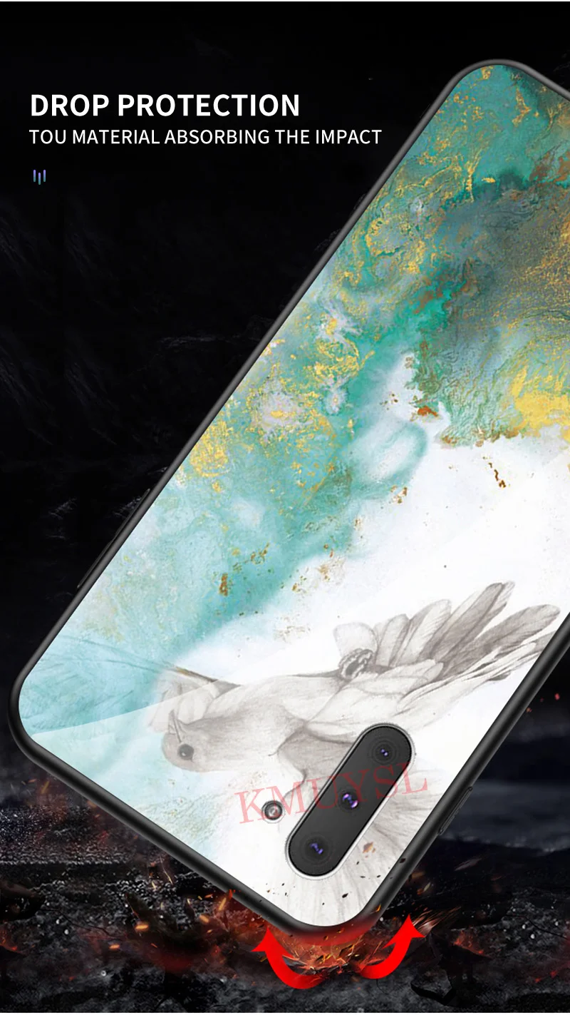 Мрамор Стекло чехол для samsung A50 A70 A60 A40 A30 A20E A10 Note10 9 8 S8 S9 S10 плюс 5G S10E Galaxy J4 J6Plus A7 чехол