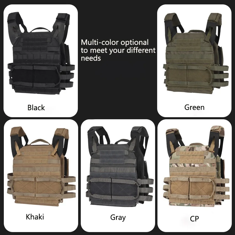 Охотничий бронежилет JPC Molle Plate Carrier, уличный жилет CS для игры в пейнтбол, страйкбол, жилет, аксессуары для стрельбы