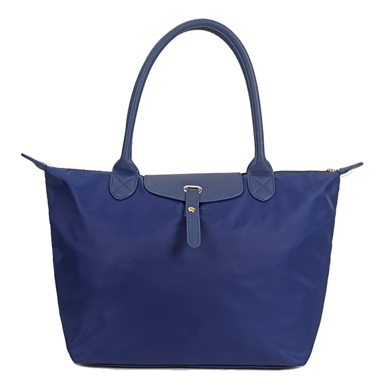 

Large Capacity Nylon Women Leather Handbags Fashion Designer Top Handbag Purses Folding Dumpling Tote Shoulder Bags