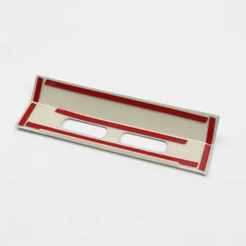 

Car ABS Sticker Dashboard Control Button Cover Silver For Ford F150 2015-19 Trim