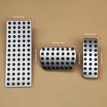 

Gas Car Pedal Cover Footstool Accessories Kit For Mercedes-Benz W166 C292 X166 C117 X156 W246 Brake Useful