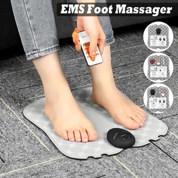 

EMS Dual Foot Massager Feet Relax Deep Kneading Shiatsu Therapy Massage Blood Circulation Home Office