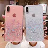 Glitter Bling Sequins Case For iPhone 8 7 Plus 6 6S Cases Shine Star Transparent Case For iphone X XR XS MAX 10 Soft TPU Cover ► Photo 1/6