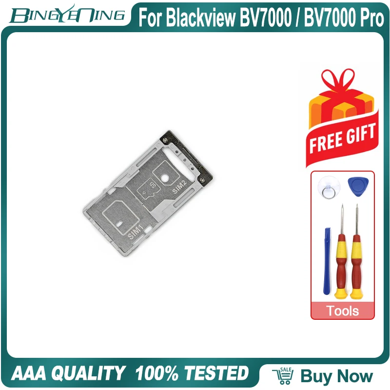 Новинка 100% оригинальный лоток для SIM-карты Blackview BV7000 Pro и держатель карт адаптер
