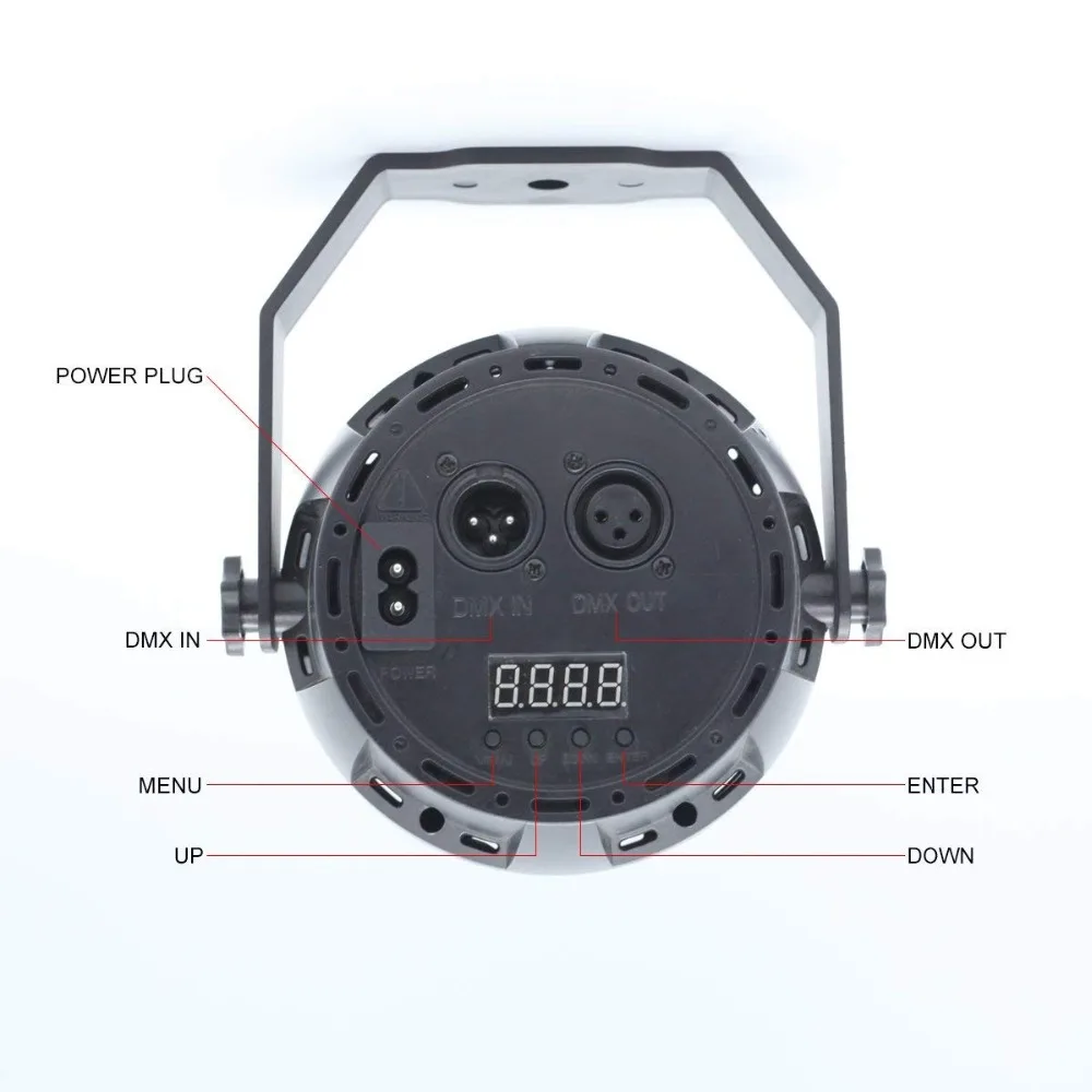 Aimkeeg 18 светодиодный УФ-светильник ing effects профессиональный сценический светильник диско DJ проектор вечерние машины с беспроводным пультом дистанционного управления