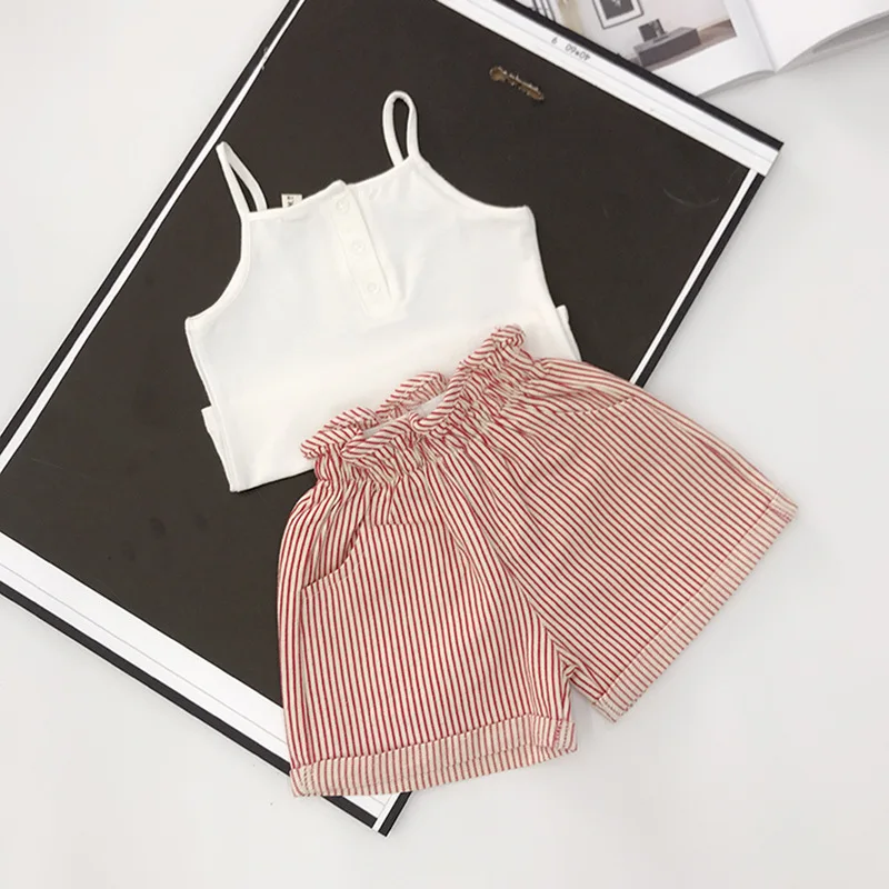 Лето, стиль, западный стиль, мягкие детские свободные штаны в полоску, шорты для малышей, большие пляжные шорты, тонкие