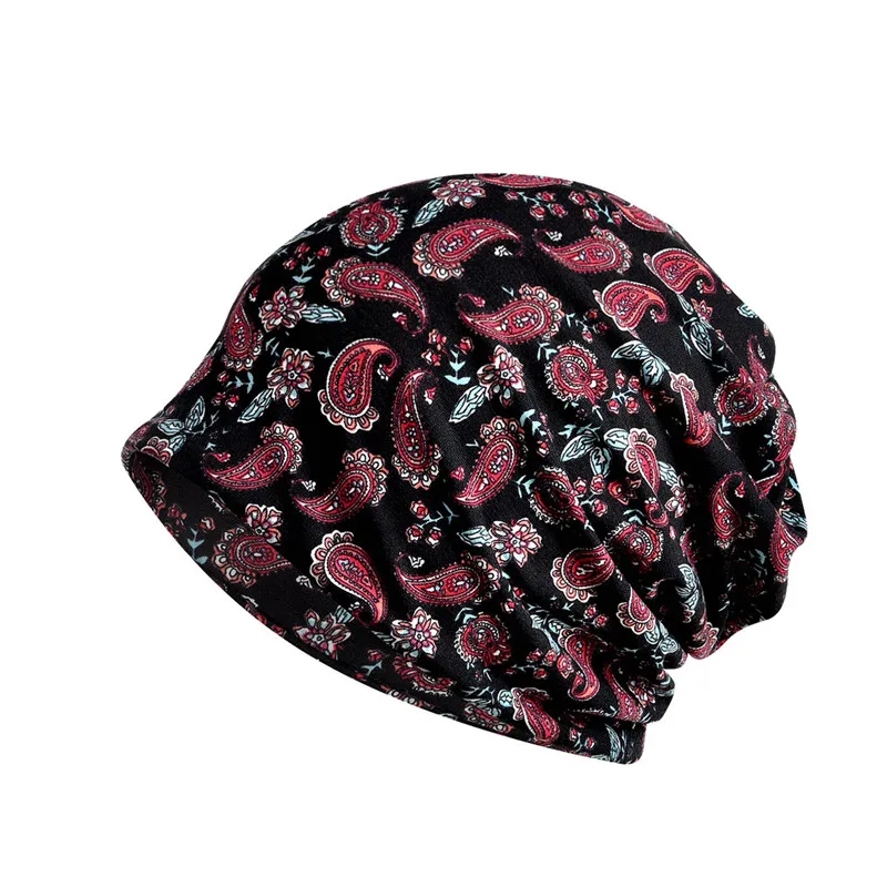 ZYCC Beanie шапка после химиотерапии Кепка-броский хлопок раковые головные уборы напечатаны тюрбан шляпа Волос Кепка для женщин и мужчин