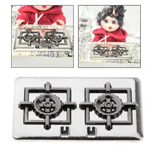 

1:12 Miniature Dollhouse Accessories, Miniature Gas StoveModels ,Mini Dollhouse