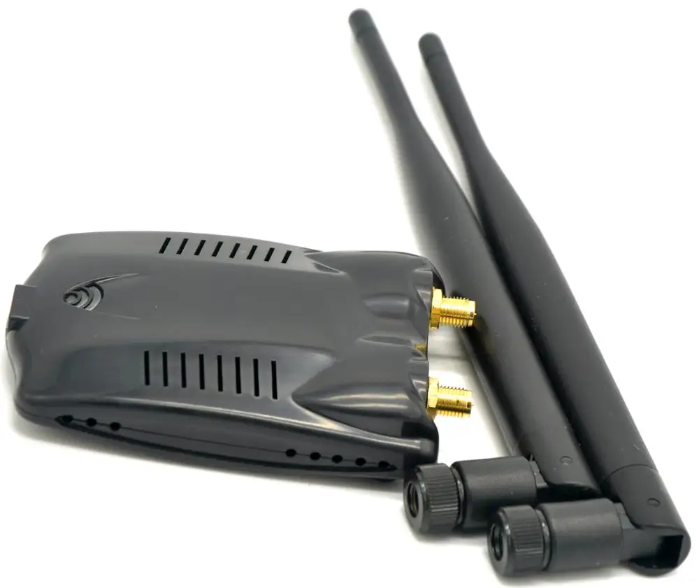 Беспроводной адаптер Wi Fi для Atheros AR9271 802 11 b/g/n 150 Мбит/с USB с антенной 2x 6dBi Windows 7/8/10/Kali