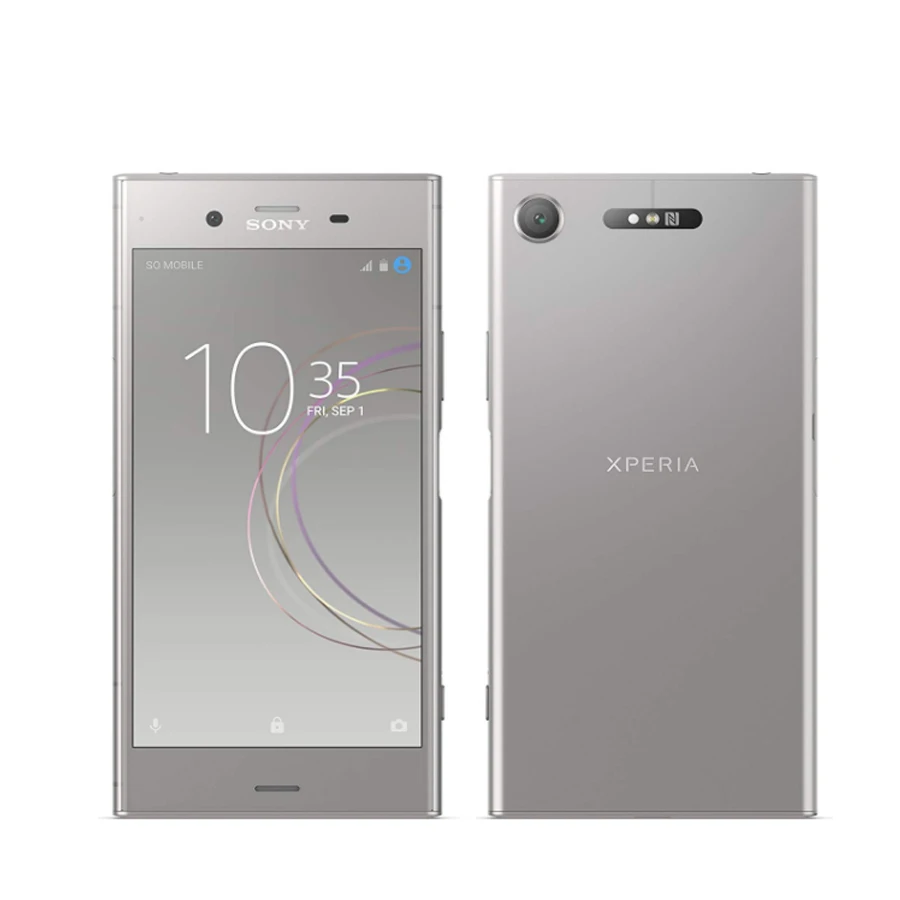 5,2 дюймов sony Xperia XZ1 G8342 4 Гб 64 Гб мобильный телефон с двумя sim-картами Snapdragon 835 Восьмиядерный 4G LTE Andriod NFC телефон