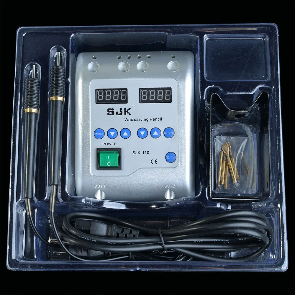 Elektryczny wosk woskowy nóż rzeźba sprzęt do laboratorium dentystycznego elektryczny nóż do rzeźbienia Waxer zawiera 6 końcówek woskowych + 2 długopisy narzędzia stomatologiczne 5 Elektryczny wosk woskowy nóż rzeźba sprzęt do laboratorium dentystycznego elektryczny nóż do rzeźbienia Waxer zawiera 6 końcówek woskowych + 2 długopisy narzędzia stomatologiczne 5