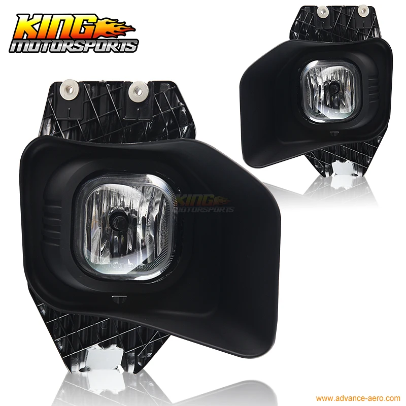 Fit For 11-15 Ford Super Duty Front Bumper Fog Light Lamp Chrome With Cover+Switch USA Domestic Free Shipping Hot Selling | Автомобили и