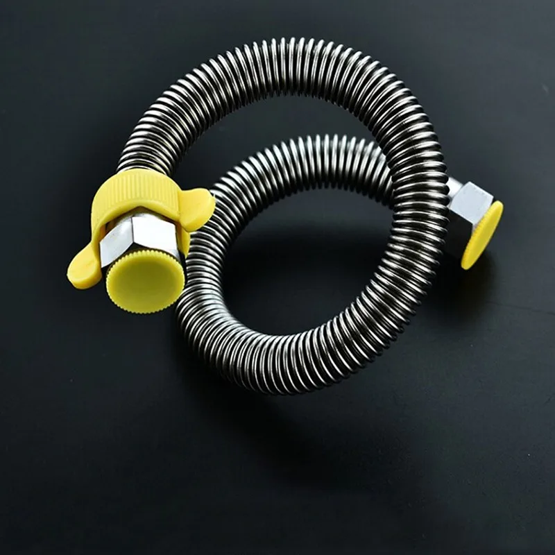 Durable Stainless Steel Bellows Water Heater Hose Toilet Hose Corrugated Pipe  Hot And Cold Plumbing Hose Pipe Accessories - Filling Valves - AliExpress