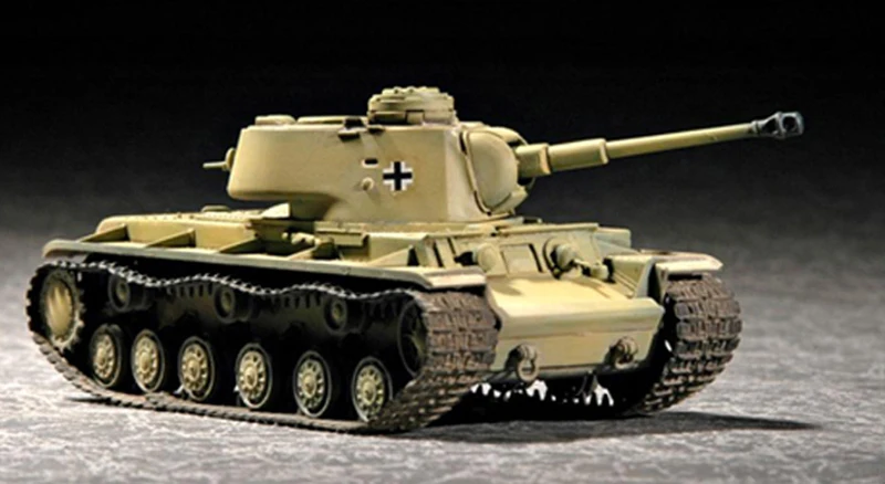 

Trumpeter 07265 1/72 German Pz.Kpfw KV-1 756( r ) Tank Model Armored Kit TH07158-SMT6