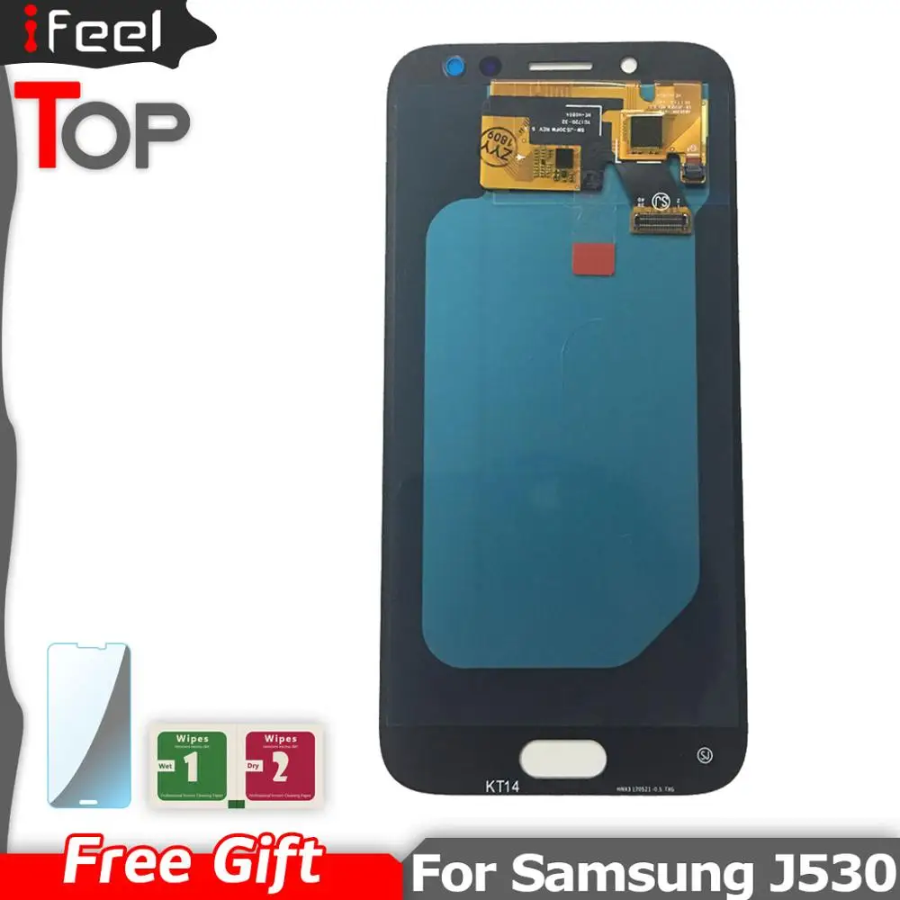 ЖК дисплей Super AMOLED для Samsung Galaxy J5 2017 J530 SM J530F J530M + сенсорный экран в сборе бесплатная