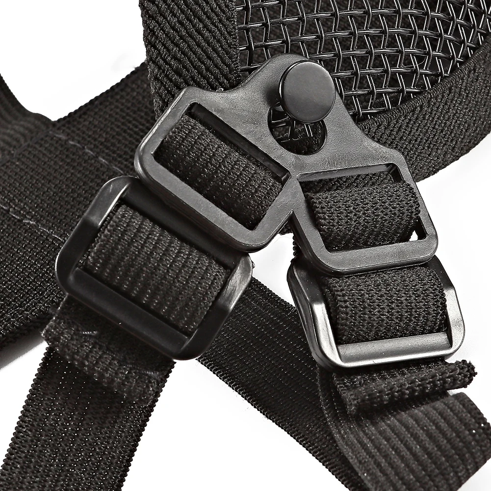 Outdoor Sports Protector For Running Cycling Sunscreen Helmet Riding Half Face Mask Breathable New Soft Mesh Mouth Accessories