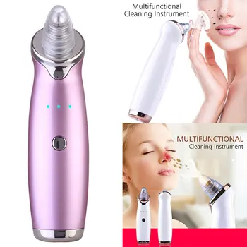 

Blackhead Remover Face Deep Cleaner Pore Acne Pimple Removal Vacuum Suction Facial Diamond Beauty Clean Skin Care SPA Tool