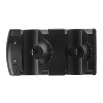 

Black Universal USB Powered Dual Double Charger Dock Stand Charging Station for PS3 Move Wireless Controller