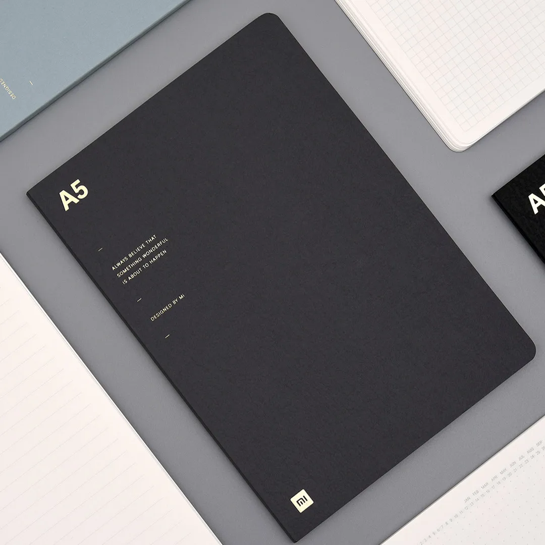 Блокнот Xiaomi A5 с плавным письмом 80 г даолиновая бумага Обложка для горячего