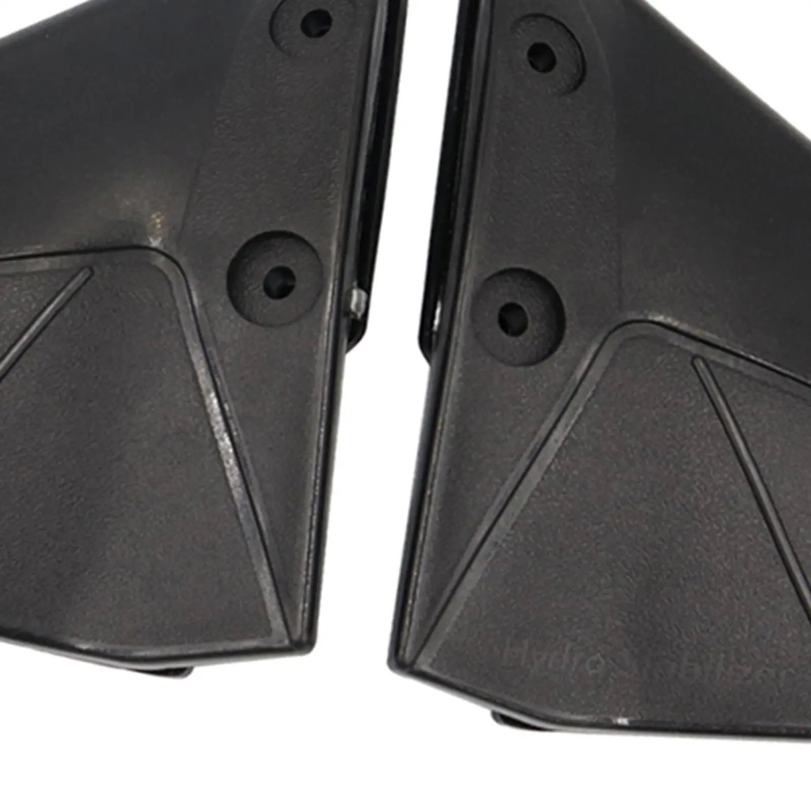 Boat Hydrofoil Stabilizer Hydrofoil Stabilizer Fits 4HP to 50HP Molded ABS Plastic Aft Hydrofoil Stainless Steel Hardware 2Pcs