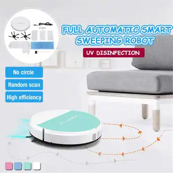 

Smart Vacuum Cleaners Robot UV Disinfection Household Cleaning Sweeping Robot UV Sterilizer Strong Suction Vacuum Sweeper
