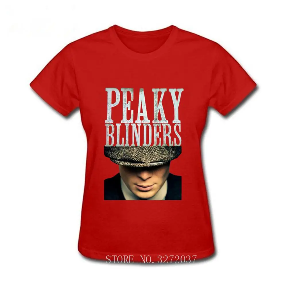 red Peaky blinds, футболка, топ, футболка, негабаритная женская футболка, модная уличная одежда в стиле хип-хоп, крутая летняя футболка с круглым вырезом - Цвет: red