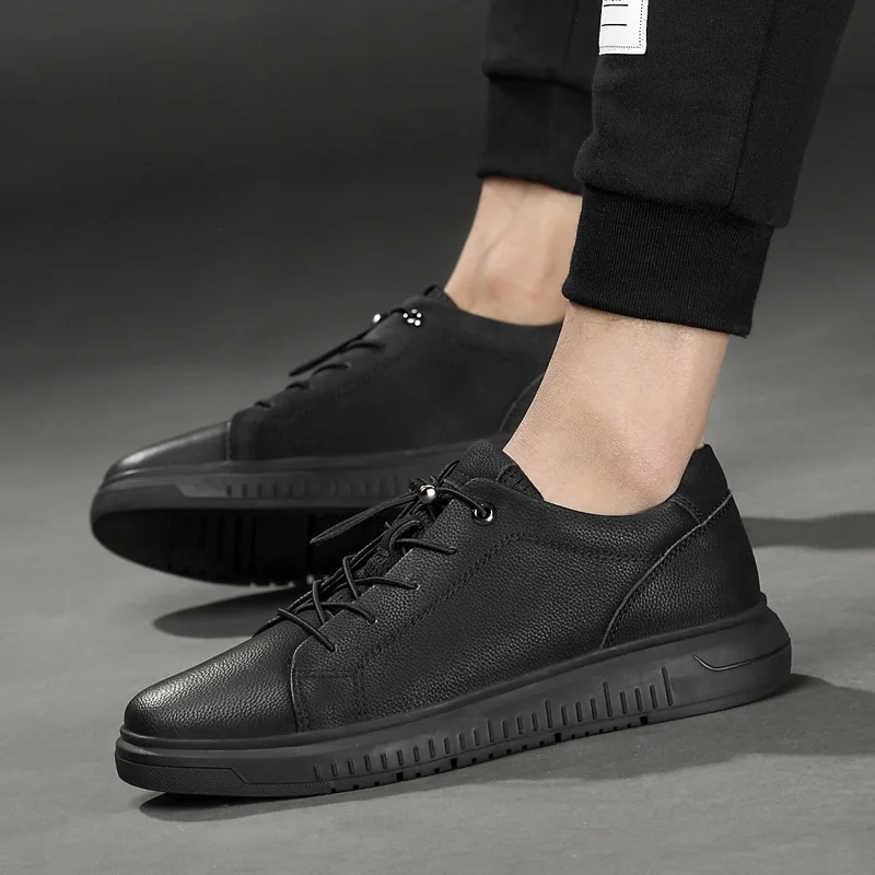 

2019 Autumn And Winter New Style Men Elevator Shoes Sports MEN'S SHOES Fashion Shoes Men's Small Shoes 36-47 Men Sneakers