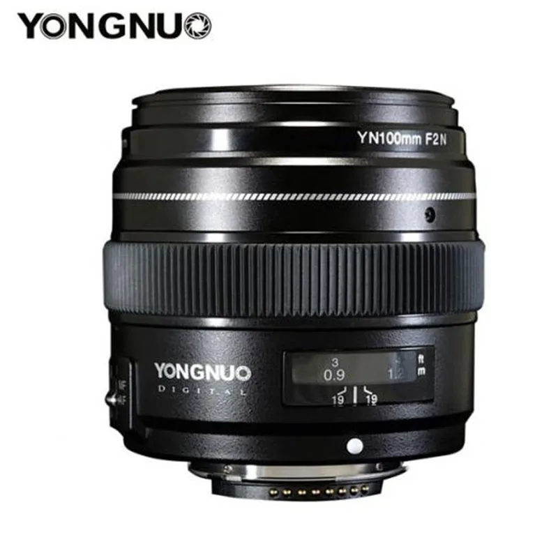 YONGNUO YN100mm F2 Medium Telephoto Prime Lens with AF MF 100mm Fixed Focal Aperture F/2~F/22 for Canon EOS Rebel nikon Cameras YONGNUO YN100mm F2 Medium Telephoto Prime Lens with AF MF 100mm Fixed Focal Aperture F/2~F/22 for Canon EOS Rebel nikon Cameras