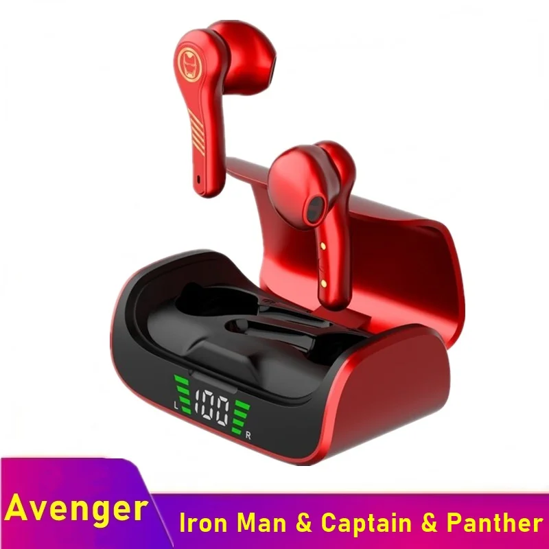 Tongdaytech TWS Bluetooth-compatible 5.0 Wireless Earphones LCD Display 3D Stereo HiFi Sport Headset Earbuds With Charging Box