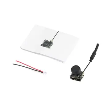 

2019 LST-S2 AIO 800TVL CMOS Mini FPV Camera CAM RC Toy Parts Accessories with 5.8G 40CH 25mW Whip Antenna for RC Racing Drone ht